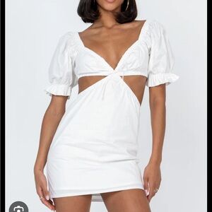 SHANTEL MINI DRESS White